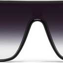 Luxury Square Sunglasses for Women Men Unisex Lightweight Trendy Flat Top Sun Glasses Shades