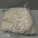 Cream Vintage Victorian Curtains Boho Curtains for Bedroom 2 Panels,Farmhouse Bohemian Decor Crochet Lace Sheer Privacy Let Light in Tassel Rod Pocket Long Window Drapes 59x 96 inches,Beige