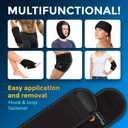 Wrist Ice Pack Wrap - Cold Therapy for Instant Pain Relief and Treatment of Carpal Tunnel, Tendonitis, Injuries, Swelling, Rheumatoid Arthritis, Sprains - Hand Support Brace with Reusable Gel Packs