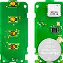 Keyless Key Fob Remote Control Replacement for 2008-2020 Mitsubishi Lancer Outlander Sport Mirage OUC644M-KEY-N 315MHz 4 Buttons