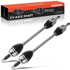 A-Premium Pair (2) Front CV Axle Shaft Assembly Compatible with Subaru Impreza 2011-2014, Forester 2009-2013, XV Crosstrek 2013-2014, 2.0L 2.5L, Driver and Passenger Side
