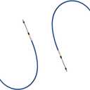Marine 33C Throttle Shift Remote Control Box Cable For Yamaha Outboard Engine Boat Motor Steering System Blue (6FT, 2 PCs)