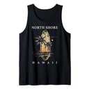 Surf Board North Shore Hawaii Oahu Haleiwa Surfer Tank Top 2XL