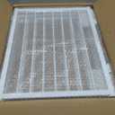 Freestanding Short Dog Gate, 16.5" Tall Small Pet Gate Easily Step Over, Metal Foldable Pet Gate, Up to 51" Wide Puppy Fence, Gate for Stairs and Doorways, Indoor, Outdoor Use, No Drill Pressure Mount