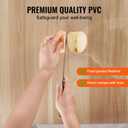 VEVOR Plastic Table Cover, 40 x 60 Inch 1.5 mm Thick Clear PVC Table Protector, Rectangle Desk Mat, Waterproof & Easy Cleaning Tablecloth, for Office, Dresser, Dining Room, Night Stand
