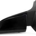 For Chevy Malibu 2013 2014 2015 Door Mirror Driver Side | Power Glass | Heated | With Turn Signal Light | Non-Folding | Textured Black | Replacement For GM1320487 | 22860542, 22860562