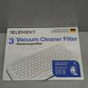 3 Filter for Miele Vacuum Cleaner [Compact C1 & C2, Complete C2 & C3, S8340, S4000S8999] [Replaces SF-HA 50]  3x HEPA & 3x Motor Filter  Not Compatible with Classic C1 or Complete C1 Series