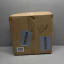 LEDIARY Ceiling Fans with Lights and Remote, 16'' Low Profile Ceiling Fan with Light, 3000-6000K Dimmable Fandelier LED Fan Light, 6 Wind Speeds, White Modern Flush Mount Ceiling Fan for Bedroom