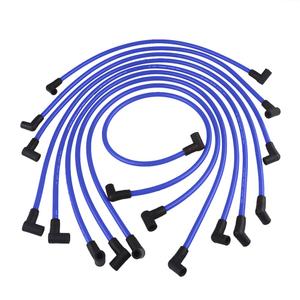 JDMON 10.5mm Spark Plug Wires Compatible with Chevy 350 400 327 307 383 SBC 454 366 396 402 409 427 496 502 572 632 BBC V8 Ignition Wires Blue