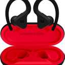 Monster DNA Fit Wireless Bluetooth Earbuds - Noise Cancelling Earbuds with Wireless Charging Case & Built-in Microphone, Water Resistant Bluetooth Headphones & Ear Buds (Regular, Black)