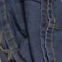 Sidefeel Women's Wide Leg Jeans High Waisted Stretchy Straight Leg Jeans Trendy Seamed Front Loose Denim Pants (12, Bluing)