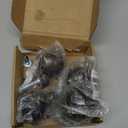 2" Ball Caster Wheels, casters Set of 4 Brass Vintage Antique Caster 5/16" x 1 1/2" (8 x 38mm) Wheels Pole with Sleeve for Furniture, Chairs, Cabinets, casters Set of 4 Heavy Duty