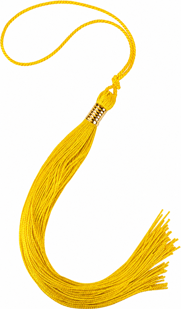 Graduation Tassle Ceremonies Accessories (Gold)