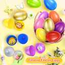 SpringFlower 240 PCS 2.3 inch Plastic Easter Eggs Plus 2 Golden Eggs, Empty Fillable Eggs, Plastic Eggs Bulks for Easter Basket Stuffer, Easter Party Favor, Easter Egg Hunt
