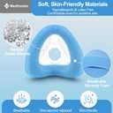 Medihealer Upgraded N20 Nasal Cushion for Airfit N20 Nasal Mask(L), 2 PCS Ultra Comfortable Memory Foam Cushion Compatible with Airfit N20, Great Value CPAP Supplies Blue