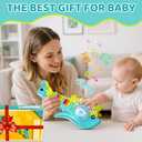 Marstone Toddler Toys for 1 2 Year Old Boy Gift: Baby Musical Toys 12-18 Months, Educational Learning Piano Guitar for Baby 1-3 with Animals and Sounds, 1st First Birthday Gifts for Kids, Girls