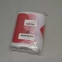 Kolldenn 100 Pcs Valentine's Day Heart Treat Bags with Handles Clear Plastic Gift Bags for Candy, Cookies & Snacks Bulk Valentine Goodie Bag for Party Favors & Bakery Packaging