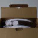 YISSVIC Electric Fly Swatter Foldable Bug Zapper Racket 2 in 1 Mosquito Killer with Purple Attractant Light Rechargeable 1800mAh for Indoor Home Backyard Patio Camping (White-2 Pack)