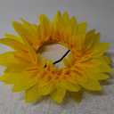 Festivous Wishel Sunflower Costume Head for Kids and Adults Yellow Petals Headband Party Decorations Photo Props Doll Costume Sunflower Hat Headwear Props (adults)