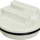 Waterway 400-6650B 2" Plug w/O-Ring - White