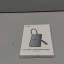 Acer USB C to Dual HDMI Adapter 4K@60Hz, 4-in-1 HDMI Splitter for Dual Monitors with 100W PD, USB 3.0, Docking Station Dual Monitor Compatible with Acer, MacBook Air/Pro, Dell XPS, HP, etc