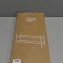 STORAGE MANIAC Long Expandable Shoe Rack, 12 Pairs Metal Wide Stackable Shoe Rack, Adjustable Shoes Shelf, Freestanding Shoes Organizer for Closet, Entryway, Hallway, Garage, Front Door, 2 Tiers (Black)