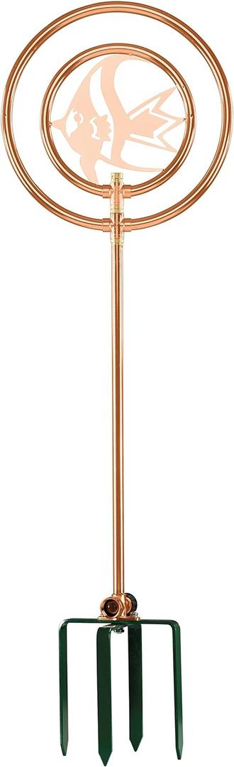 Orbit 91594 Stainless Steel Ornamental Sprinkler, Tropical fish