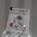 Perfect Space Gifts for Kids - Astronaut Parking Only Sign - Outer Space Themed Decor for Boys Room | Fun Space Poster for Kids Wall Art, 8 x 12 Inch (936) (Vintage)