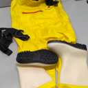 Ghosthorn Chest Waders for Kids Youth Fishing Waders Waterproof Hunting Waders with Boots Nylon Waders for Toddler Children (6-7 Years, Yellow)