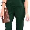 PRETTYGARDEN Jumpsuits for Women 2025 Dressy Casual Off Shoulder Romper Outfits Spring Vacation Travel Summer Lounge Clothes (Large, Dark Green)