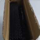 20 Panels Small Animal Playpen, 48" x 24" x 16" Pet Playpen with Waterproof Mat, C&C Cage for Guinea Pigs, Rabbit/Bunny/Baby Chicken Cage,Bunny/Puppy/Chicken Pen Indoor Outdoor Portable Metal Fence, Black 