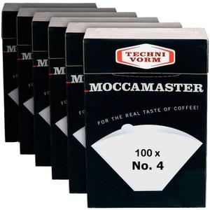 Technivorm #4 Filters (Pack of 6, White)