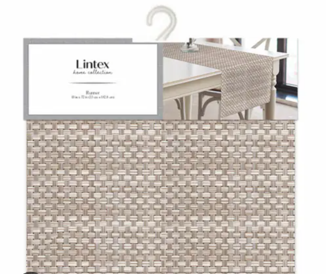 Lintex Home Collection BasketWeave 13x72
