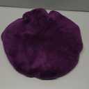 Madeals Microfiber Toilet Lid Cover Soft and Absorbent, Comfortable Bathroom Toilet Lid Cover Seat Fits Most Size Toilet Lids for Purple