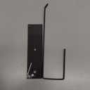 Paper Towel Holder, Magnetic Paper Towel Holder for Fridge, Toilet Paper Roll Holder Magnet Towel Rack Wall Mount Fridge Organizer for Paper Towels Rolls Bathroom Pantry RV Kitchen Storage (Black)