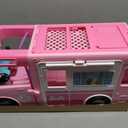 Barbie 3-in-1 DreamCamper Vehicle, Approx. 3-ft, Transforming Camper with Pool, Truck, Boat and 60 Accessories, Makes a Great Gift for 3 to 7 Year Olds, One Size
