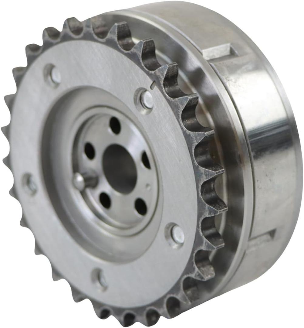 022109087J Engine Intake Valve Timing Gear Camshaft Adjuster Compatible with Golf 2002-2005 2.8L/Touareg 2004-2010/Caravelle 2008-2015/Multivan 2008-2015 3.2L Replace OE 022109087J 022109087