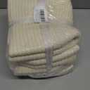 OIAHOMY Small Storage Baskets for Organizing,Closet Cube Shelf Storage, 9.89.87.1, Woven Cotton Rope Gift Baskets for Nursery,Cute Dog Toy bins, Round 3 Packs, White