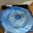 A-Premium 14.37 Inch (365mm) Rear Drilled and Slotted Disc Brake Rotors