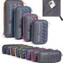 BAGAIL Microfibre Travel Towel, Perfect Camping Towel, Swimming Towel and Beach Towel, Quick Dry - Super Absorbent - Ultra Compact, Great for Sports, Gym, Yoga and Backpacking, 180cm x 90cm