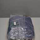 efluky Laundry Basket with Wheels, Tall Rolling Laundry Hamper with Lid and Removable Bag, Aesthetic Dirty Clothes Hamper on Wheels for Laundry Room, Bedroom, Dorm and Bathroom, 100L Blue