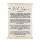Nrleey Banker Prayer Wall Decor with Wooden Poster Hanger - Banking Office Decor, Christian Banker Wall Art Posters for Office Home, 12x16 Inch