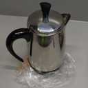 Farberware Electric Coffee Percolator, Stainless Steel Basket, Automatic Keep Warm, No-Drip Spout, 8 Cup