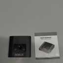 HDMI Switch Splitter 4K@60hz, Aluminum HDMI 2.0 Switcher 2 in 1 Out, HDMI Splitter 1 in 2 Out, Bi-Directional Switch Support 4K 3D HDR for Xbox PS5/4/3 Blu-Ray Player Fire Stick Roku HDTV (Black)