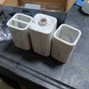 ZCCZ Bathroom Accessory Sets, 4 Pieces Bathroom Accessories Complete Set Vanity Countertop Accessory Set with Marble Look, Includes Lotion Dispenser Soap Pump, Tumbler, Toothbrush Holder and Tray