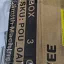 Mikolo M4 2.0 Smith Machine, 2200lbs Squat Rack with LAT-Pull Down System & Cable Crossover Machine, Training Equipment with Leg Hold-Down Attachment (Red)