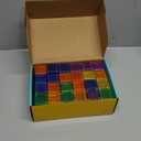 48PCS Magnetic Blocks - 1.38 inch Building Blocks for Toddlers, STEM Building Toy for Kids, Montessori Toys for 3 4 5 6+ Year Old, Magnet Sensory Travel Toys Christmas Birthday Gifts for Boys Girls