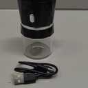 Small Portable Cordless Electric Pill Crusher Fine Powder for Elderly  Battery Operated Pill Grinder for Multiple Pills, Small and Large Medication and Vitamin Tablets  Suitable for Travel (Black)