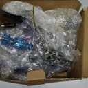 Solar Wind Spinners Outdoor, Solar Wind Spinner with LED Lights Ball, Garden Windmill for Yard, Garden, Patio, Lawn Decor (Blue)