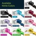 FifthPulse Fuchsia Hot Pink Nitrile Disposable Gloves - 3 Mil Nitrile - Powder and Latex Free - Surgical Medical Exam Gloves S